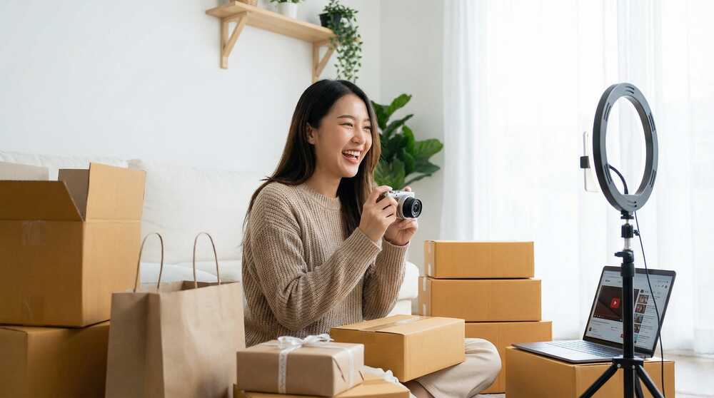 女神视频开箱直播